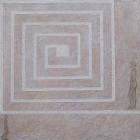 The maze, 100x100, oil on canvas, 2009